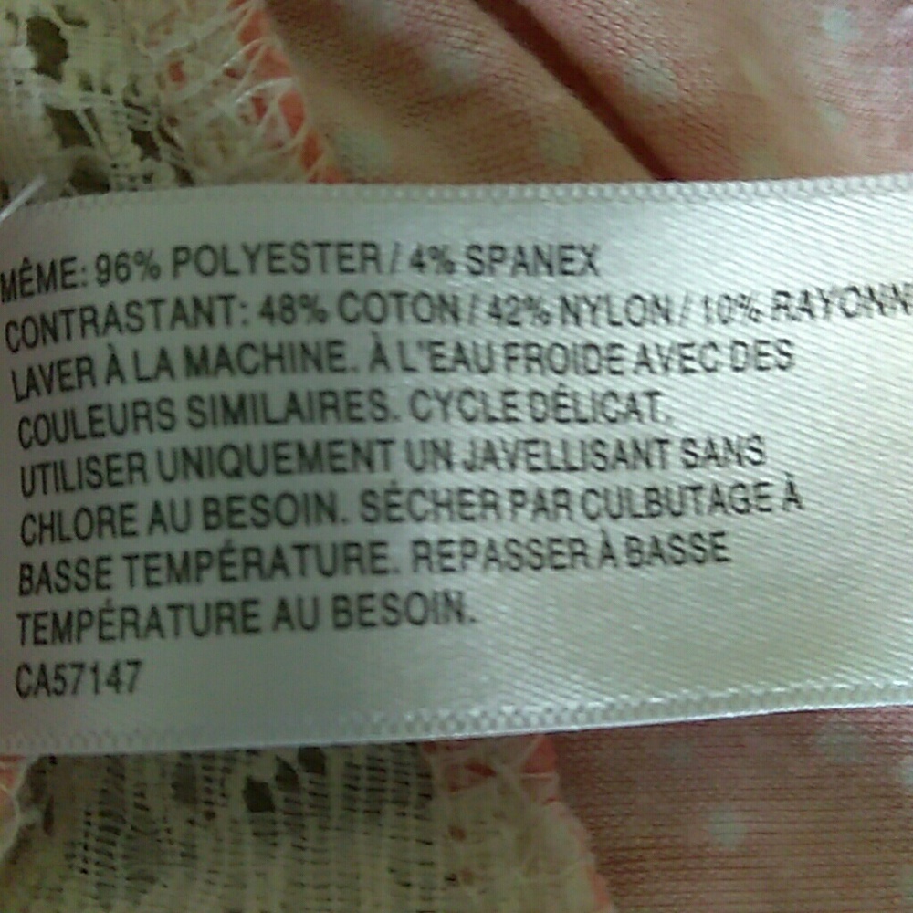 XHILARATION BUTTON-UP . BLOUSE. - Picture 7 of 8